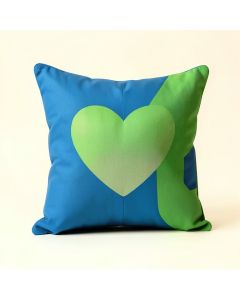 Bright Eye Heart I Love Rock Climbing Pillow Cover (synthetic illustration; no displayed measurements)