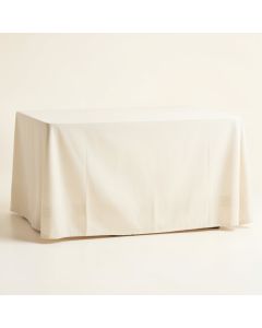 Oak Brook Flat Bed Sheet - Ivory (synthetic illustration; no displayed measurements)