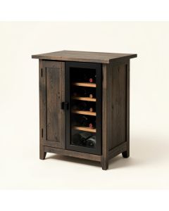 Benedict Bar With Wine Storage (synthetic illustration; no displayed measurements)