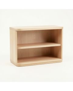 Maple Branch Low Bookcase - Beige (synthetic illustration; no displayed measurements)