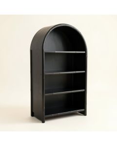 Juniper Canyon Freestanding Bookcase - Black (synthetic illustration; no displayed measurements)