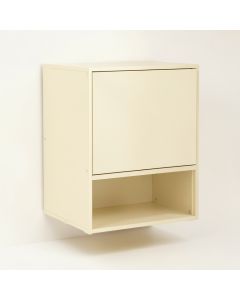 Field Dell Wall-Mounted Laundry Cabinet - Cream (synthetic illustration; no displayed measurements)