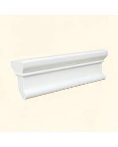 Claremont 6 3/8 '' H X 96 '' W X 6 3/8 '' D Crown Molding (synthetic illustration; no displayed measurements)