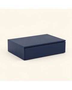 Cedar Bluff Desktop Monitor Riser - Navy (synthetic illustration; no displayed measurements)