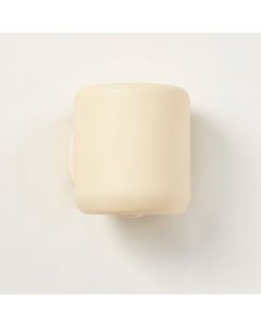 Cove Dale Wall Sconce Mounted On A Plain Wall - Cream (synthetic illustration; no displayed measurements)