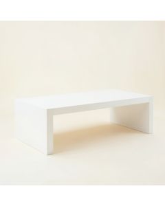 Cedar Canyon Coffee Table - White (synthetic illustration; no displayed measurements)