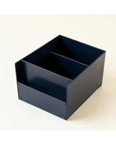 River Branch Empty Coffee-Station Organizer - Navy (synthetic illustration; no displayed measurements)