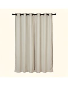 Ajai Solid Sheer Grommet Single Curtain Panel (synthetic illustration; no displayed measurements)