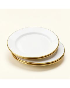 Nature Melamine Salad Plate Set (synthetic illustration; no displayed measurements)