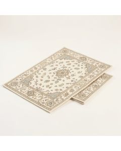 Naschmarkt 3 Piece Paisley Ivory Area Rug Set (synthetic illustration; no displayed measurements)