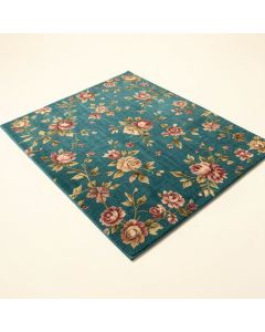 Fatima Floral Flatweave Indoor Outdoor Area Rug (synthetic illustration; no displayed measurements)