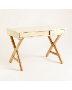 Hazel Bridge Writing Desk - Cream (synthetic illustration; no displayed measurements)