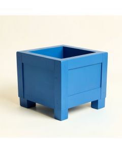 Dune Canyon Empty Raised Planter - Blue (synthetic illustration; no displayed measurements)