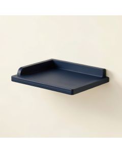 Maple Bend Wall-Mounted Cat Perch - Navy (synthetic illustration; no displayed measurements)