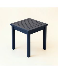 Ridge Bridge Compact Balcony Table - Navy (synthetic illustration; no displayed measurements)