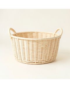 Dune Bridge Empty Storage Basket - Ivory (synthetic illustration; no displayed measurements)