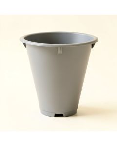 Ridge Arc Empty Railing Planter With Integral Brackets - Gray (synthetic illustration; no displayed measurements)