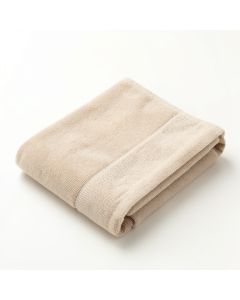 Spruce Arc Bath Towel - Beige (synthetic illustration; no displayed measurements)