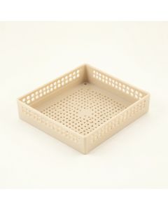 Vale Falls Empty Under-Desk Cable Tray - Beige (synthetic illustration; no displayed measurements)