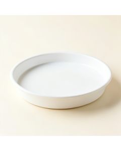 Willow Arc Serving Tray - White (synthetic illustration; no displayed measurements)