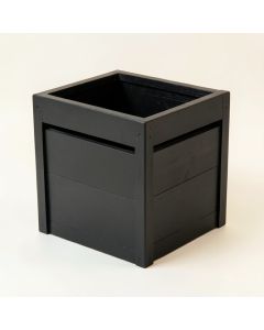 Stone Branch Closed Garden Compost Bin - Black (synthetic illustration; no displayed measurements)