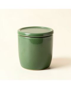 Cove Bluff Storage Canister With Lid - Green (synthetic illustration; no displayed measurements)