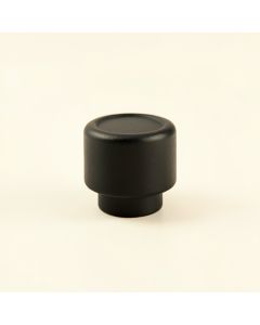 River Arc Cabinet Knob Without Packaging - Black (synthetic illustration; no displayed measurements)