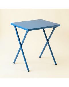 Olive Brook Compact Balcony Table - Blue (synthetic illustration; no displayed measurements)