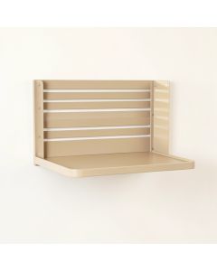 Clay Canyon Wall-Mounted Entryway Organizer Shelf - Beige (synthetic illustration; no displayed measurements)