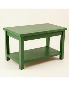 Cliff Bridge Empty Workshop Workbench - Green (synthetic illustration; no displayed measurements)