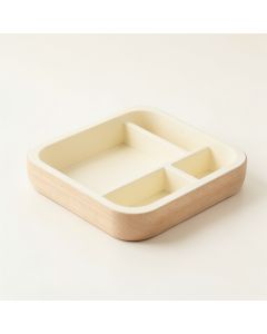 Reed Arc Empty Pantry Drawer Organizer Insert - Cream (synthetic illustration; no displayed measurements)