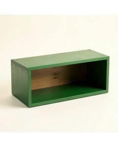 Field Crossing Shoe Storage Bench - Green (synthetic illustration; no displayed measurements)