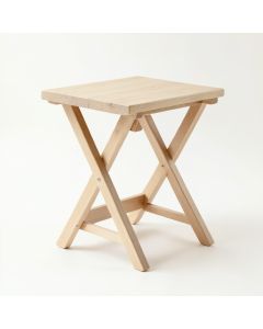Linden Crossing Compact Balcony Table - Beige (synthetic illustration; no displayed measurements)