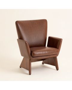 Abai 28.5 '' Wide Wingback Chair (synthetic illustration; no displayed measurements)