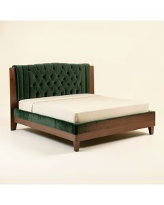 Viola Glam And Luxe Upholstered Platform Bed (synthetic illustration; no displayed measurements)