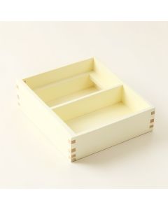Ash Branch Empty Pantry Drawer Organizer Insert - Ivory (synthetic illustration; no displayed measurements)
