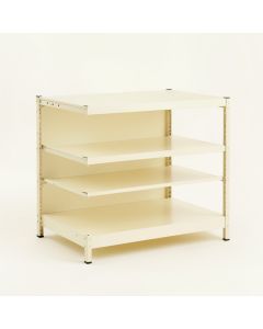 Cliff Crossing Desktop Shelving Unit - Cream (synthetic illustration; no displayed measurements)
