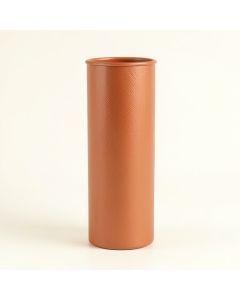 Vale Bend Empty Decorative Vase - Terracotta (synthetic illustration; no displayed measurements)