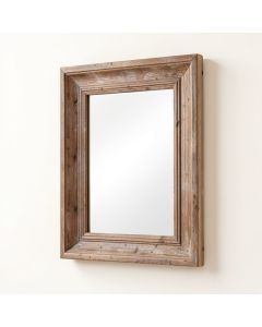Rustic Beveled Distressed Accent Mirror (synthetic illustration; no displayed measurements)