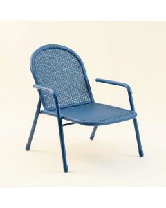 Bay Canyon Outdoor Lounge Chair - Blue (synthetic illustration; no displayed measurements)