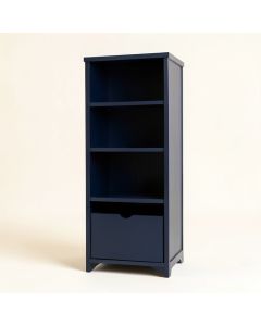 Clay Crest Narrow Cubby Tower - Navy (synthetic illustration; no displayed measurements)