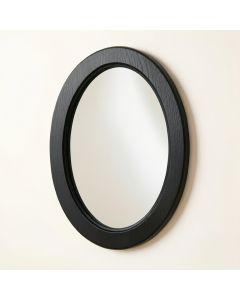 Olive Bluff Framed Wall Mirror - Black (synthetic illustration; no displayed measurements)