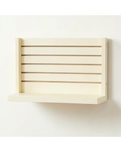 Oak Canyon Wall-Mounted Entryway Organizer Shelf - Cream (synthetic illustration; no displayed measurements)