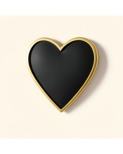 Gold Heart Metal Wall Décor (synthetic illustration; no displayed measurements)