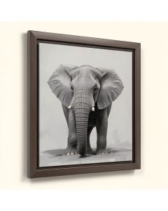 Elephant Framed Painting (synthetic illustration; no displayed measurements)