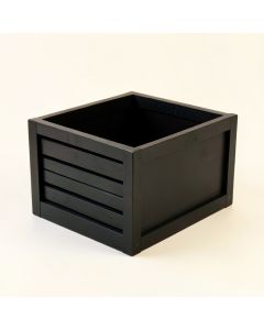 Aspen Dale Empty Furniture-Style Litter Enclosure - Black (synthetic illustration; no displayed measurements)