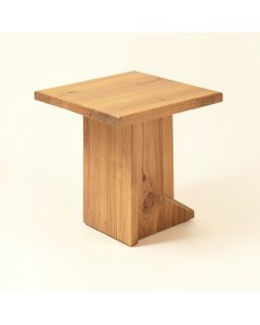 Abernethy Solid Wood End Table (synthetic illustration; no displayed measurements)