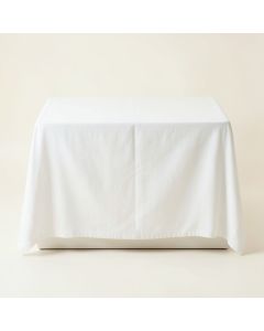 Olive Dale Flat Bed Sheet - White (synthetic illustration; no displayed measurements)