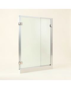 Fluence 57 '' X 55.75 '' Bypass Bath Door With Cleancoat® Technology (synthetic illustration; no displayed measurements)