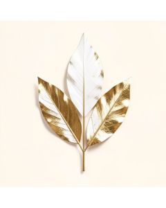 Metal Leaf Wall Décor (synthetic illustration; no displayed measurements)
